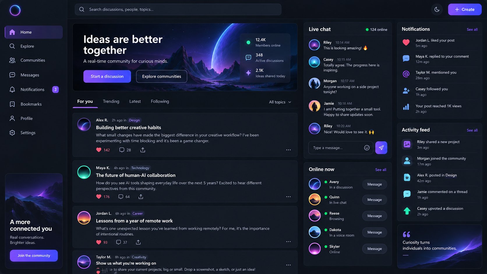 Social Community Platform