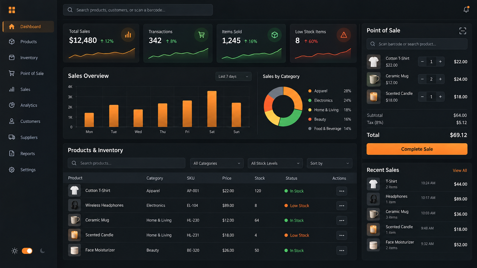 Stock & POS System